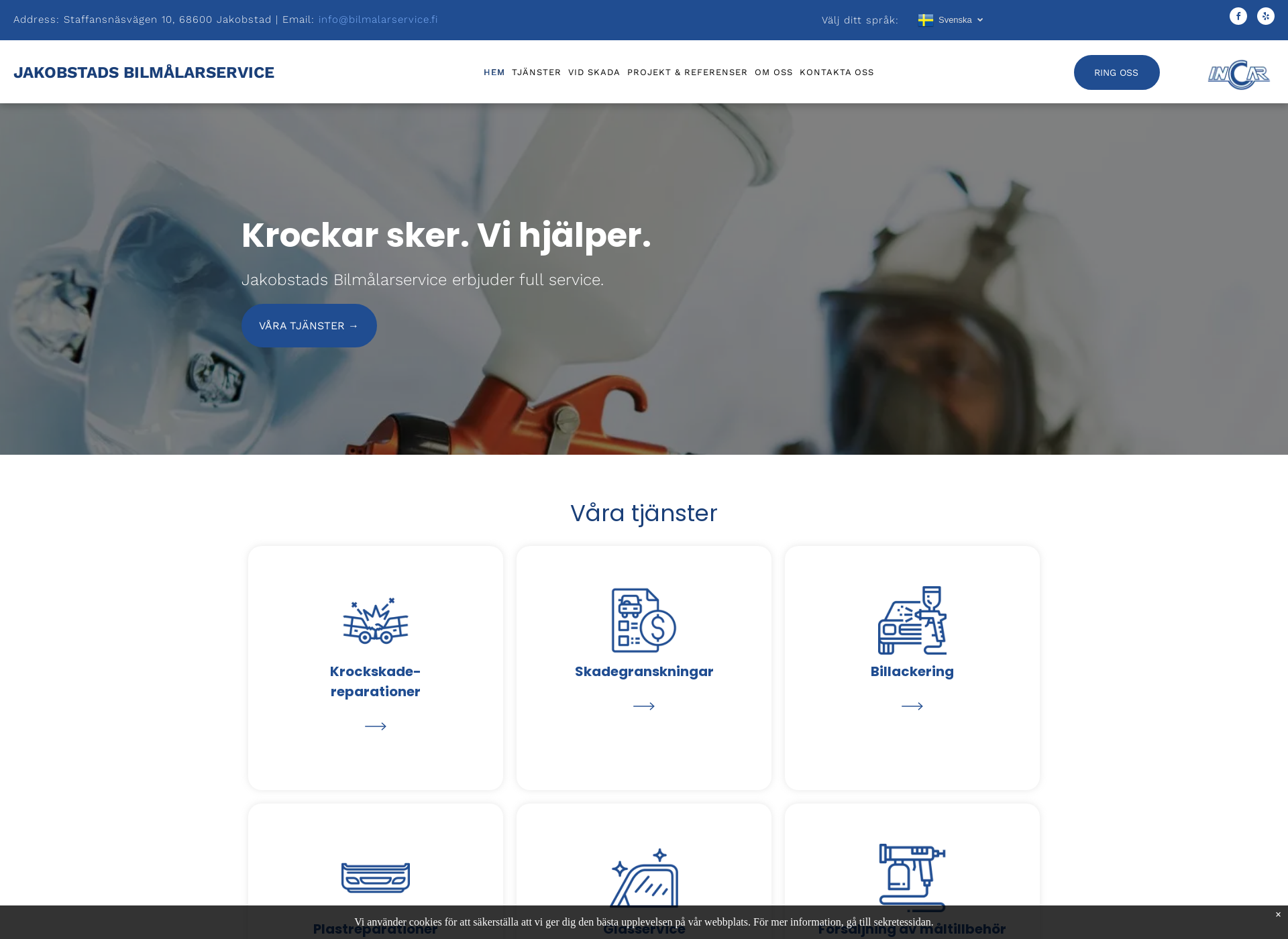 Screenshot for bilmalarservice.fi