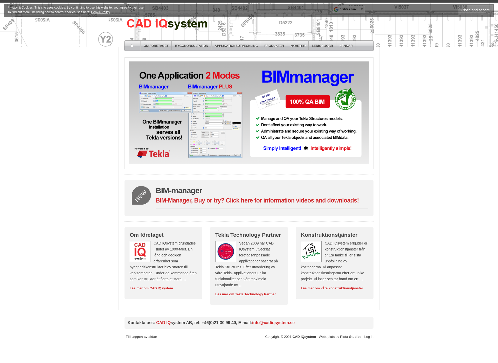 Screenshot for bimmanager.fi