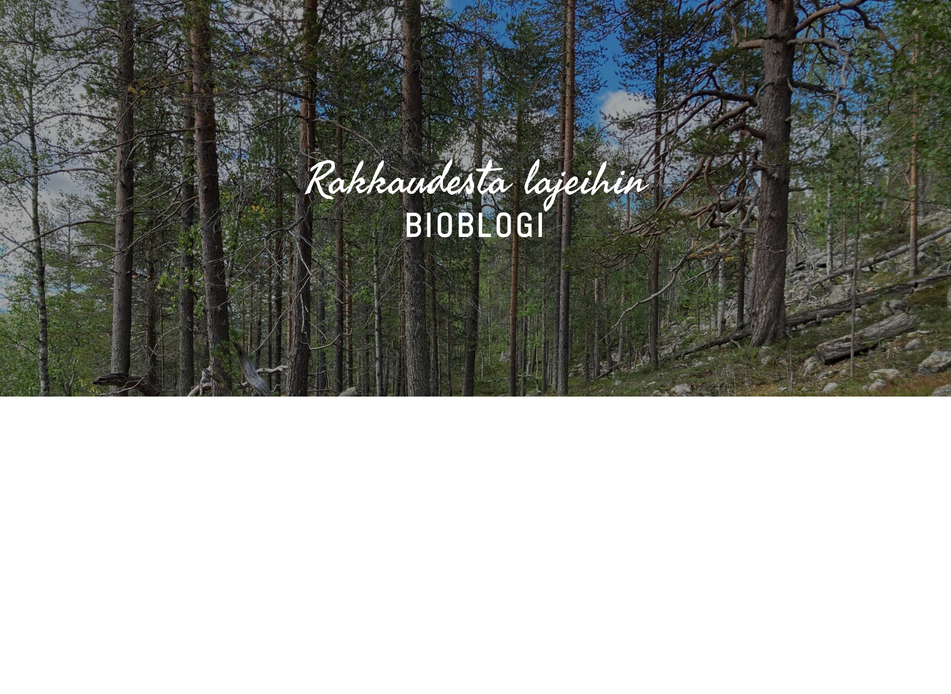 Skärmdump för bioblogi.fi