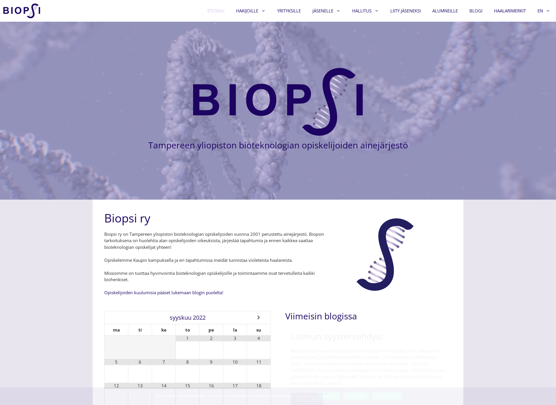 Screenshot for biopsi.fi
