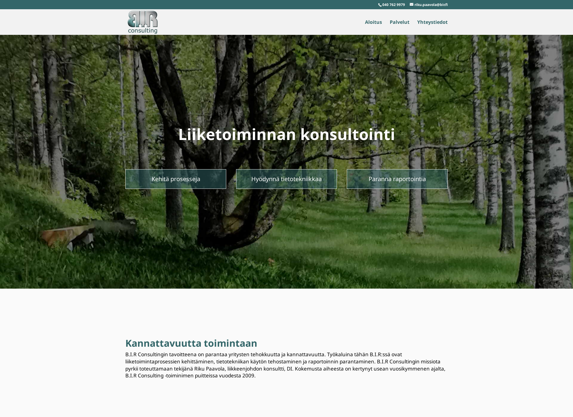 Screenshot for bir.fi