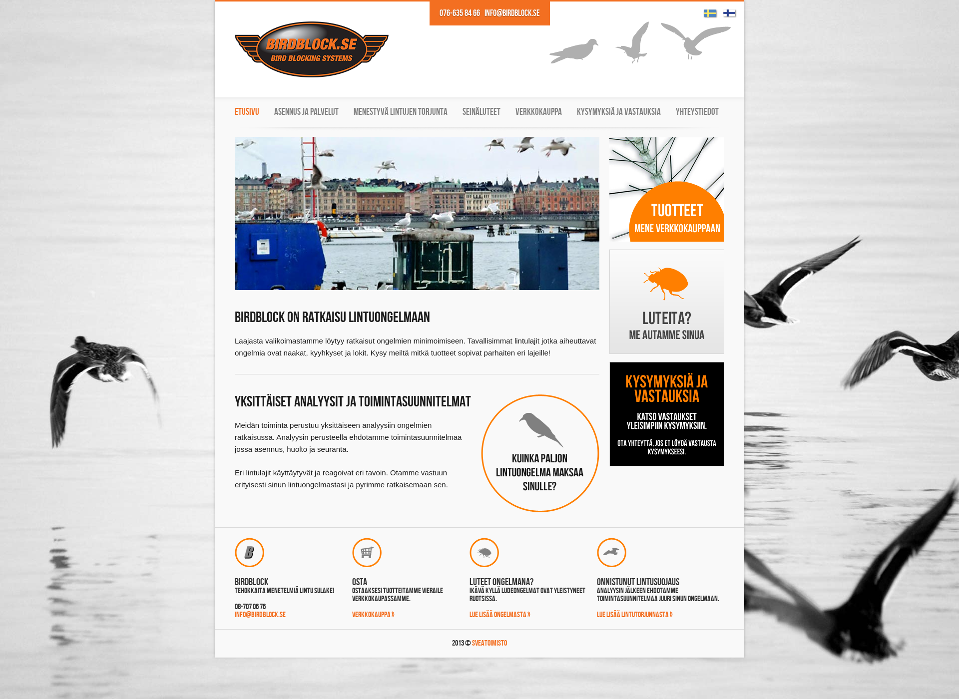 Screenshot for birdblock.fi