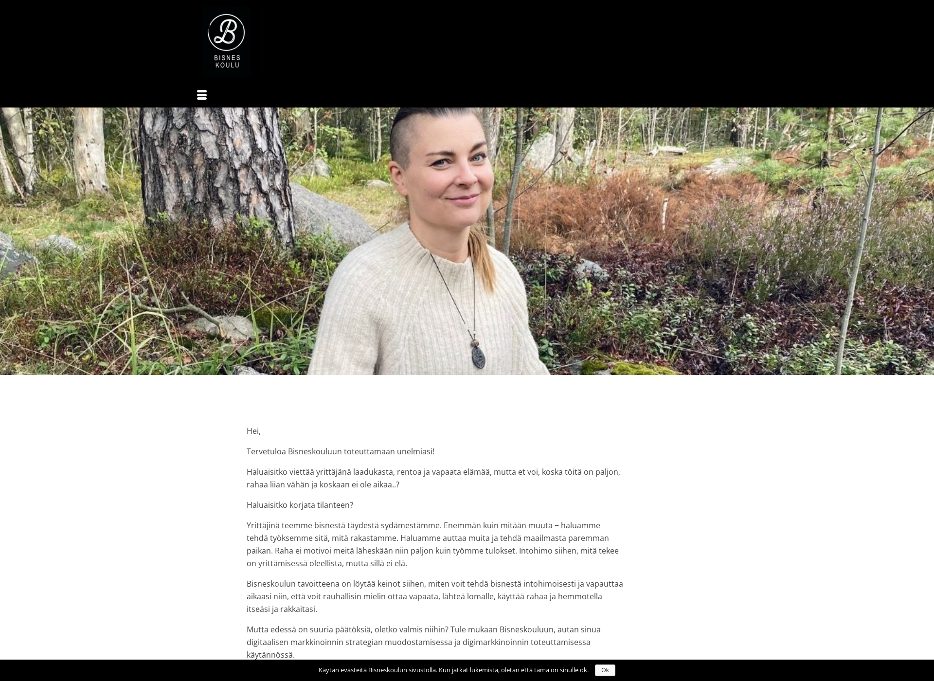 Screenshot for bisneskoulu.fi