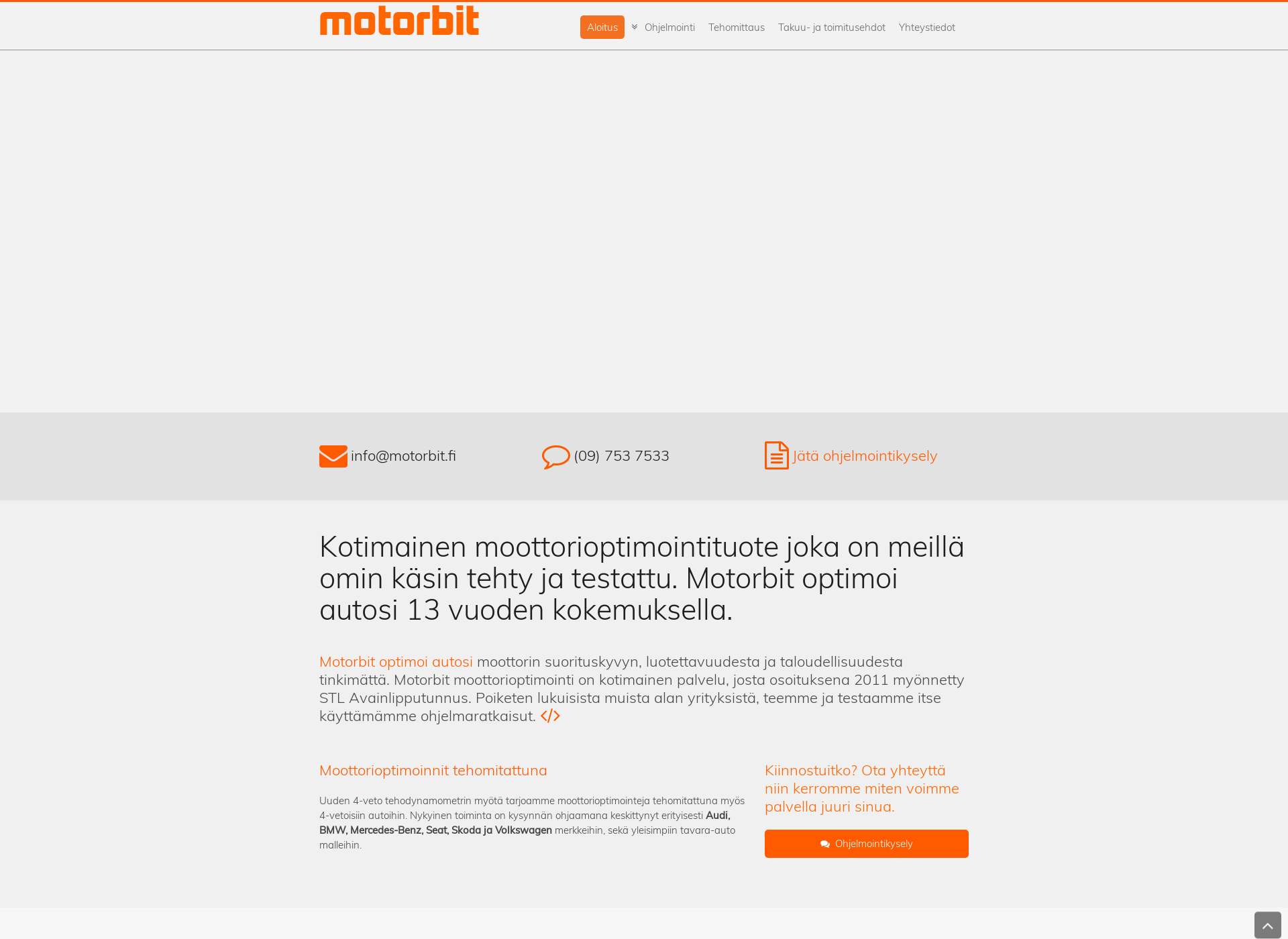 Skärmdump för bitmotor.fi