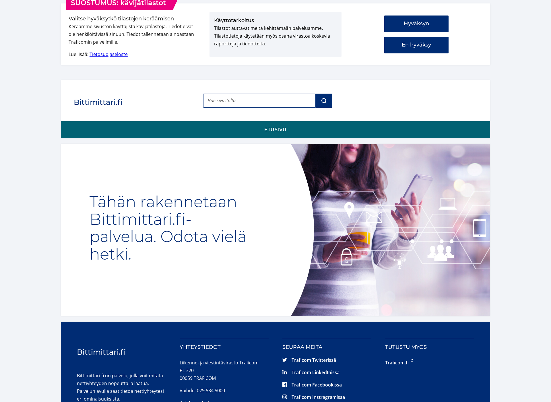 Screenshot for bittimittari.fi