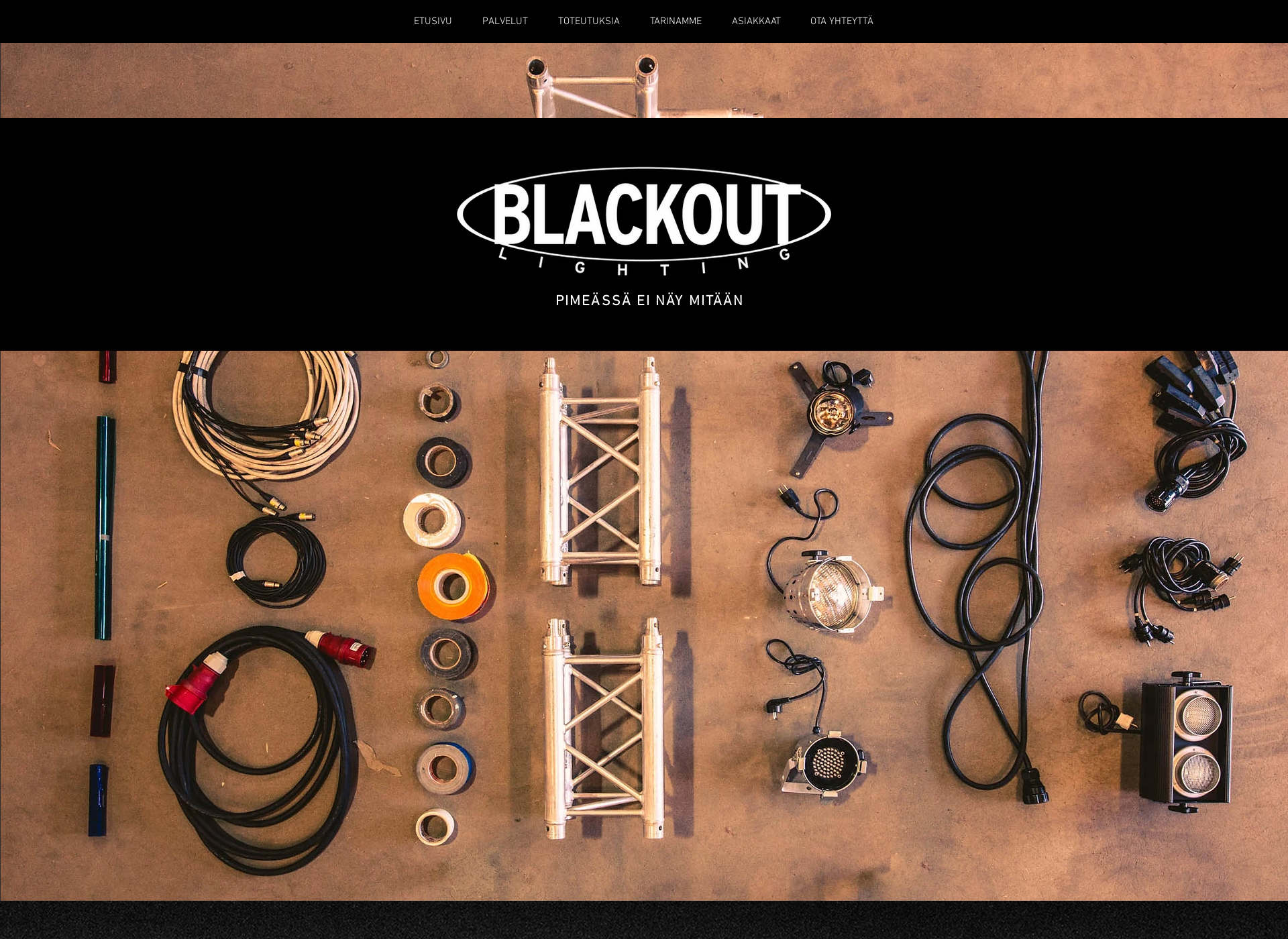 Skärmdump för blackout.fi
