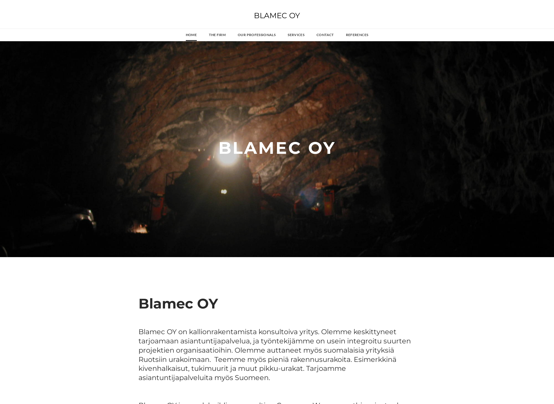 Screenshot for blamec.fi