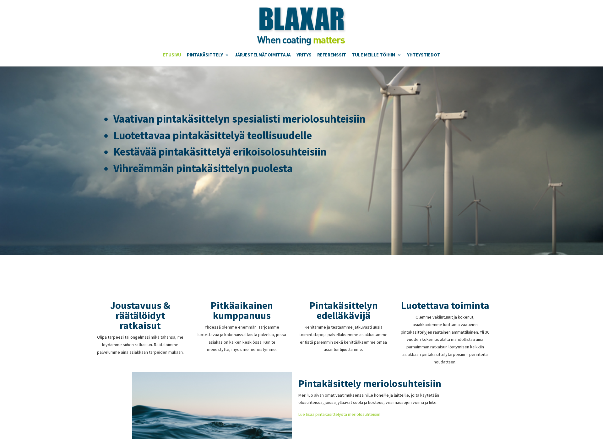 Screenshot for blaxar.fi