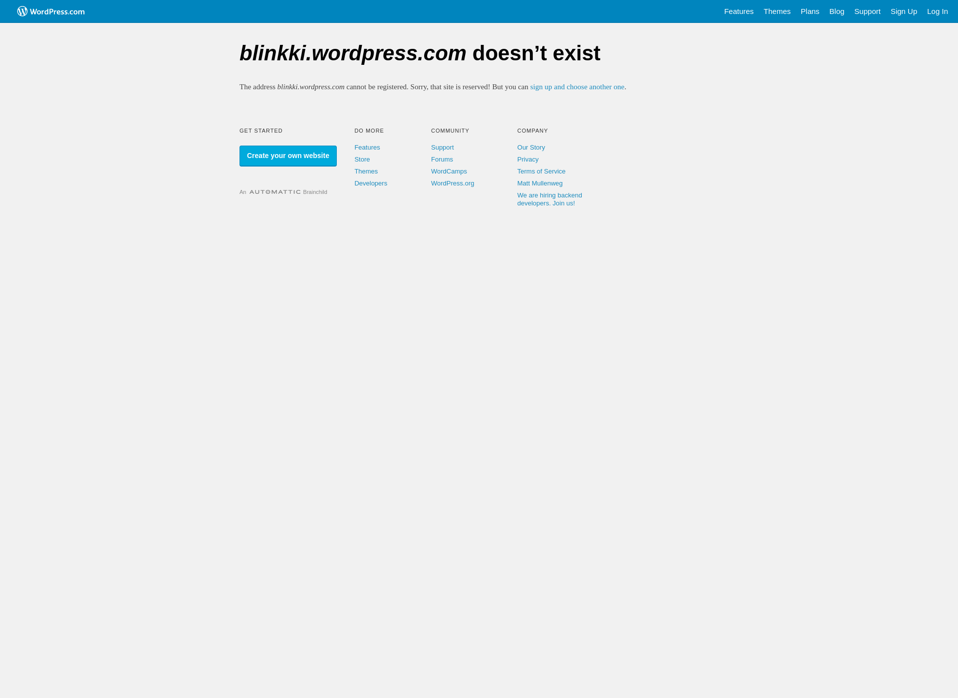 Screenshot for blinkki.fi