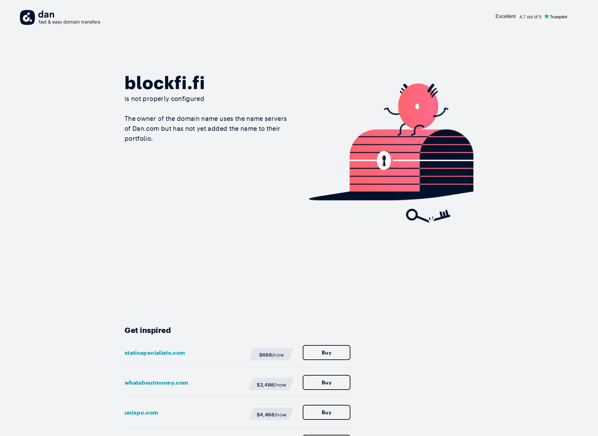 Screenshot for blockfi.fi
