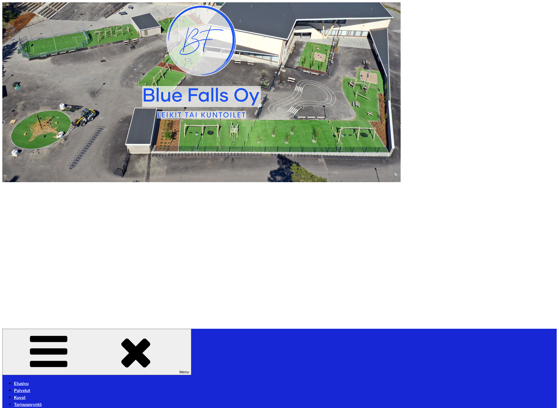 Skärmdump för bluefalls.fi