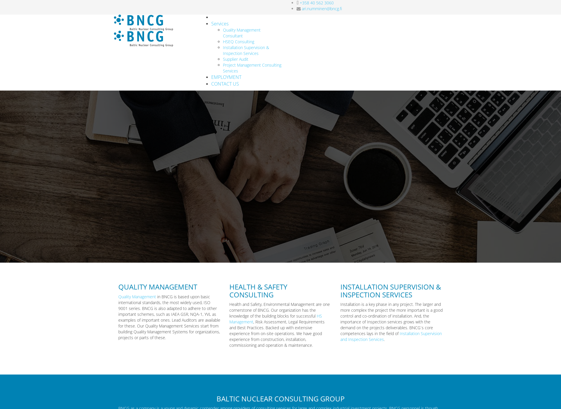 Screenshot for bncg.fi