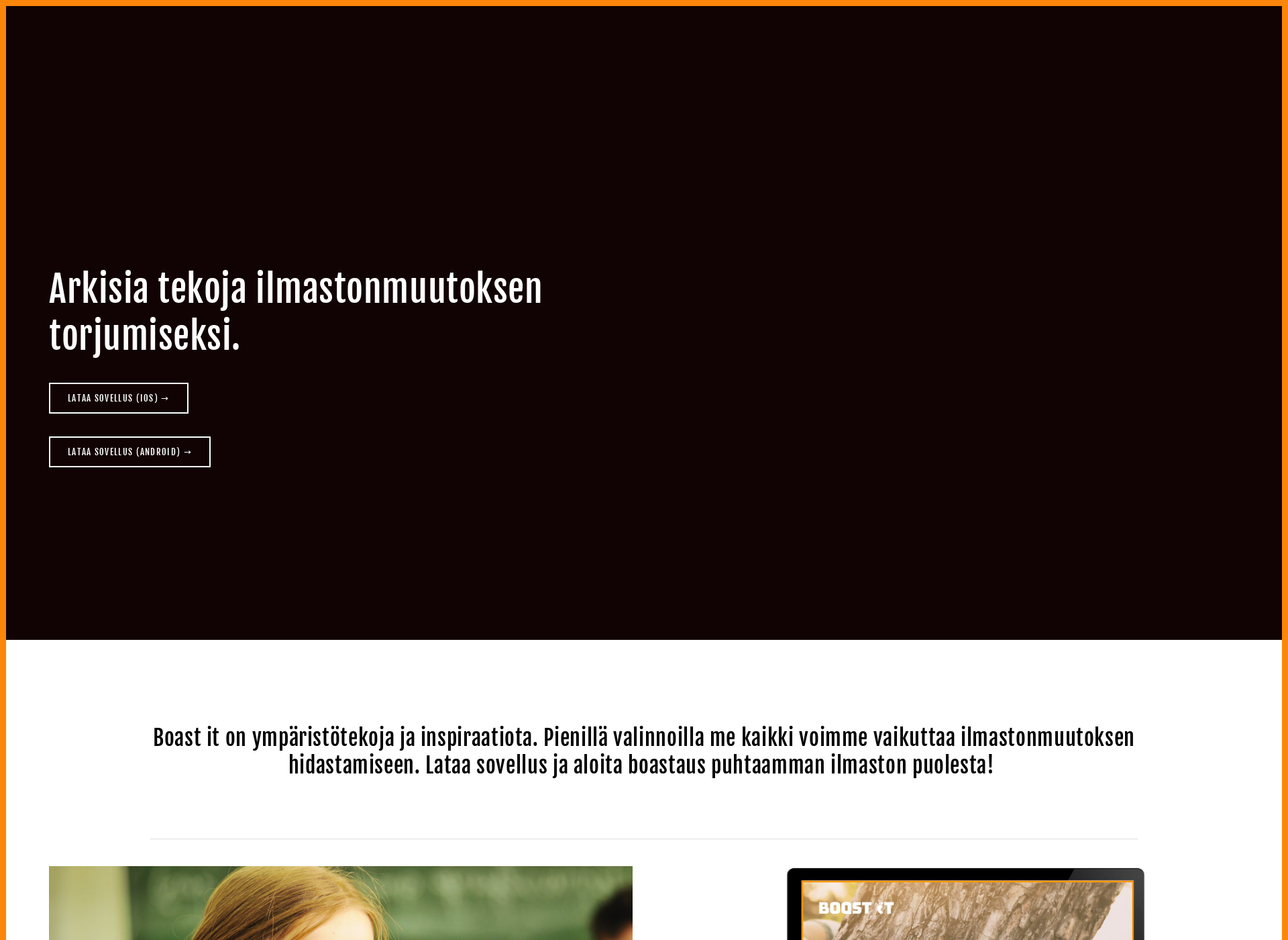Skärmdump för boastit.fi