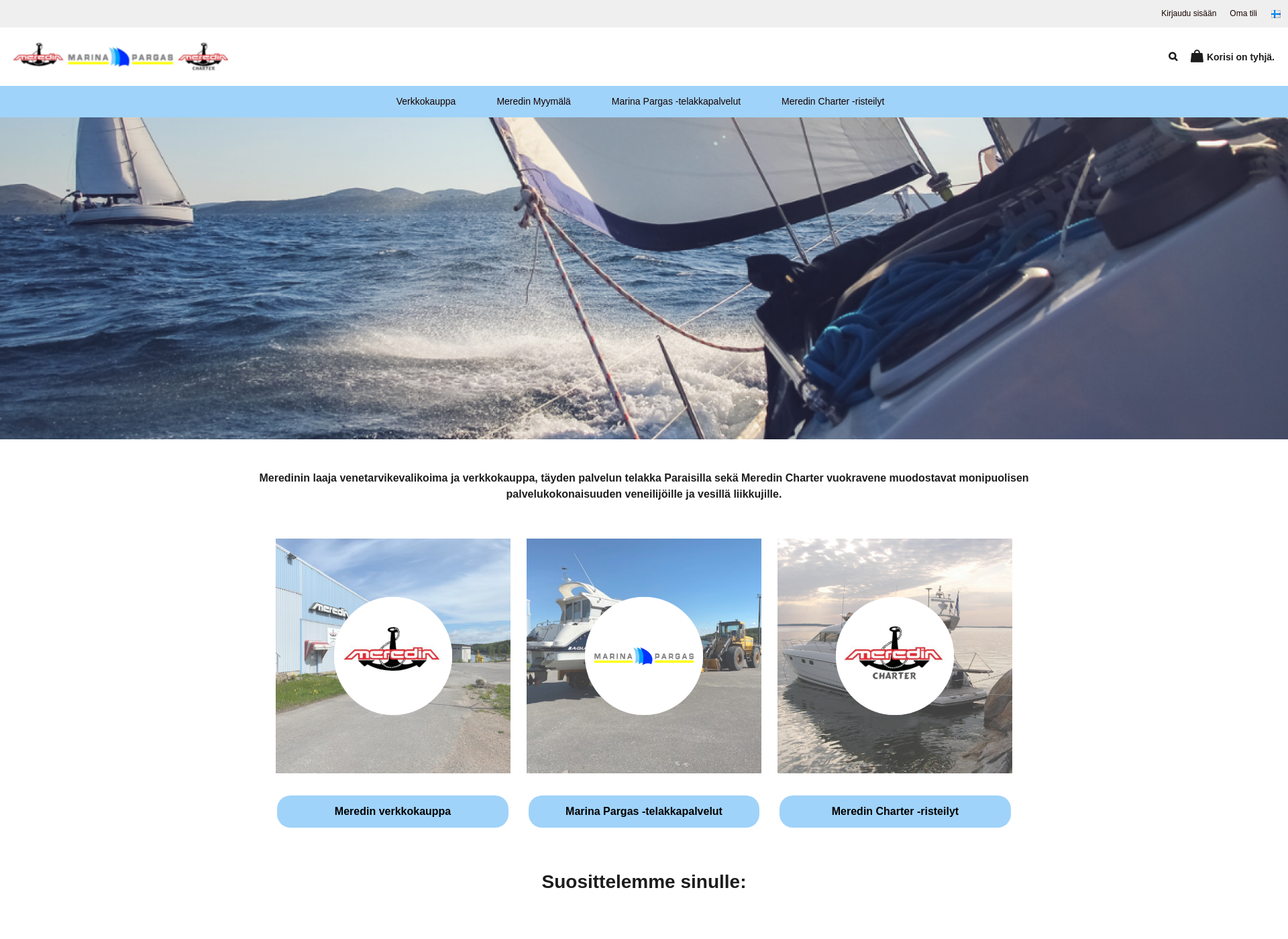 Screenshot for boating.fi