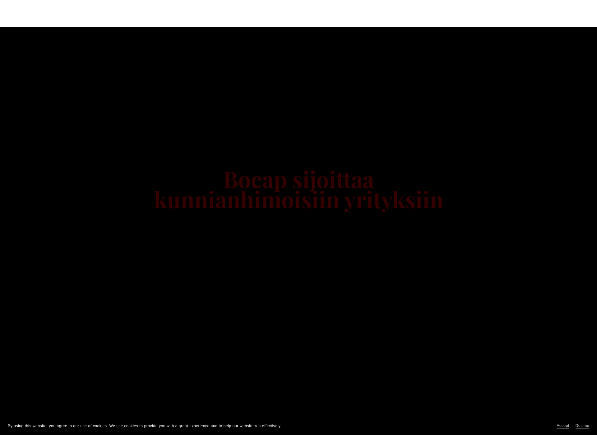 Screenshot for bocap.fi