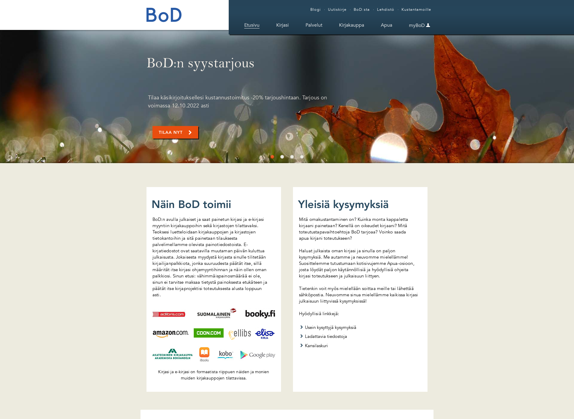 Screenshot for bod.fi
