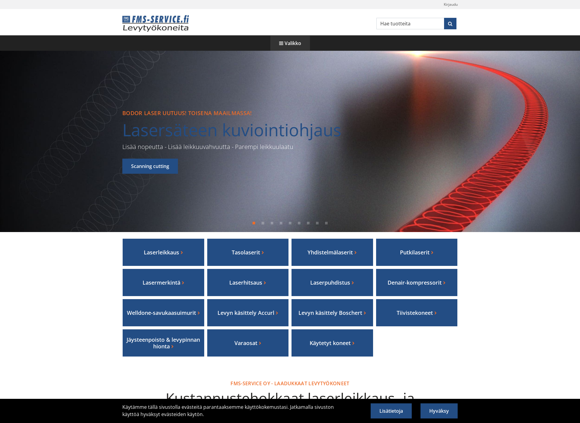 Screenshot for bodorlaser.fi