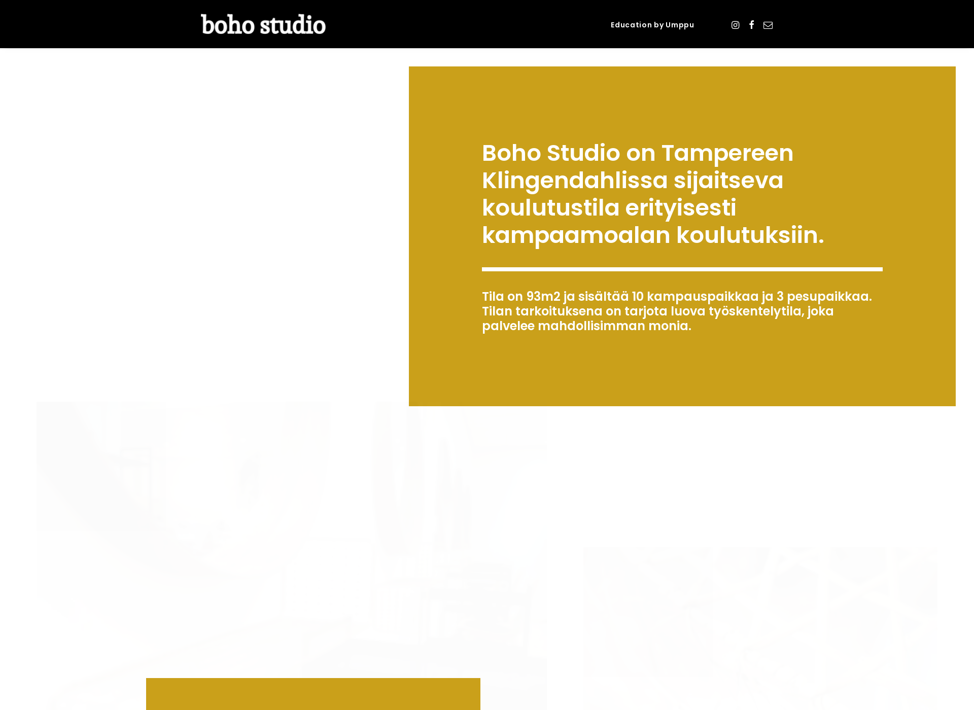 Skärmdump för bohostudio.fi