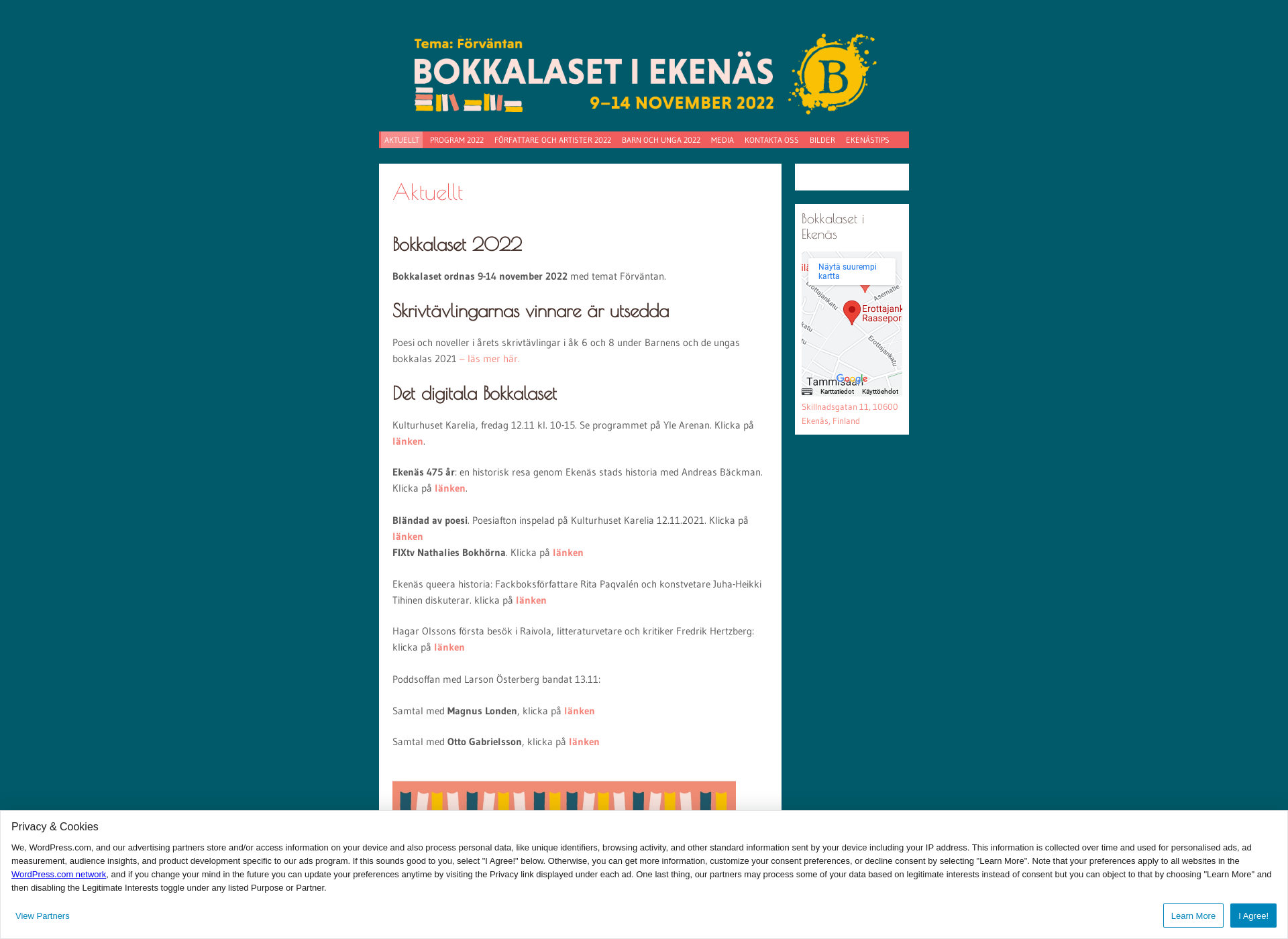 Screenshot for bokkalaset.fi
