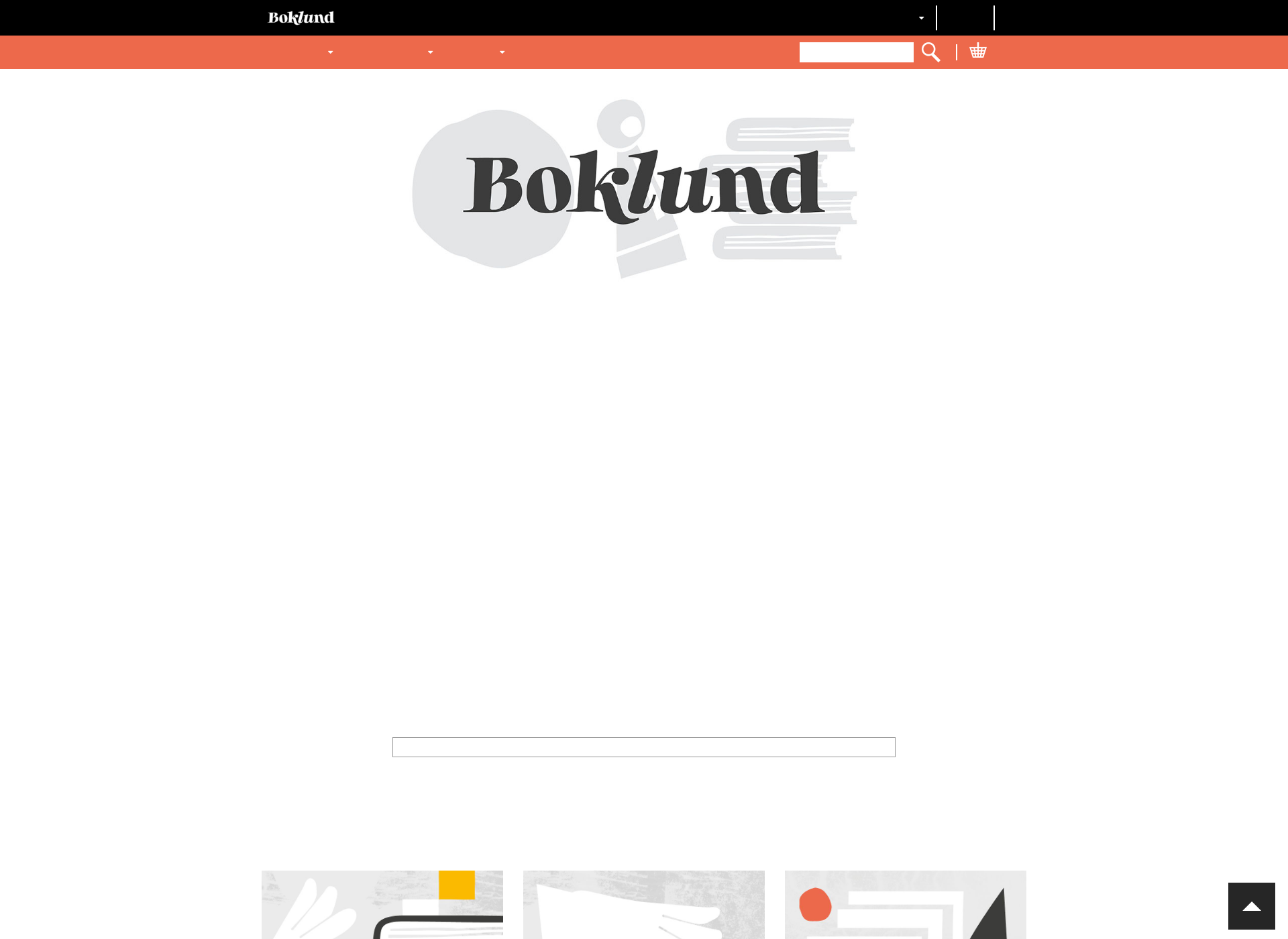 Screenshot for boklund.fi