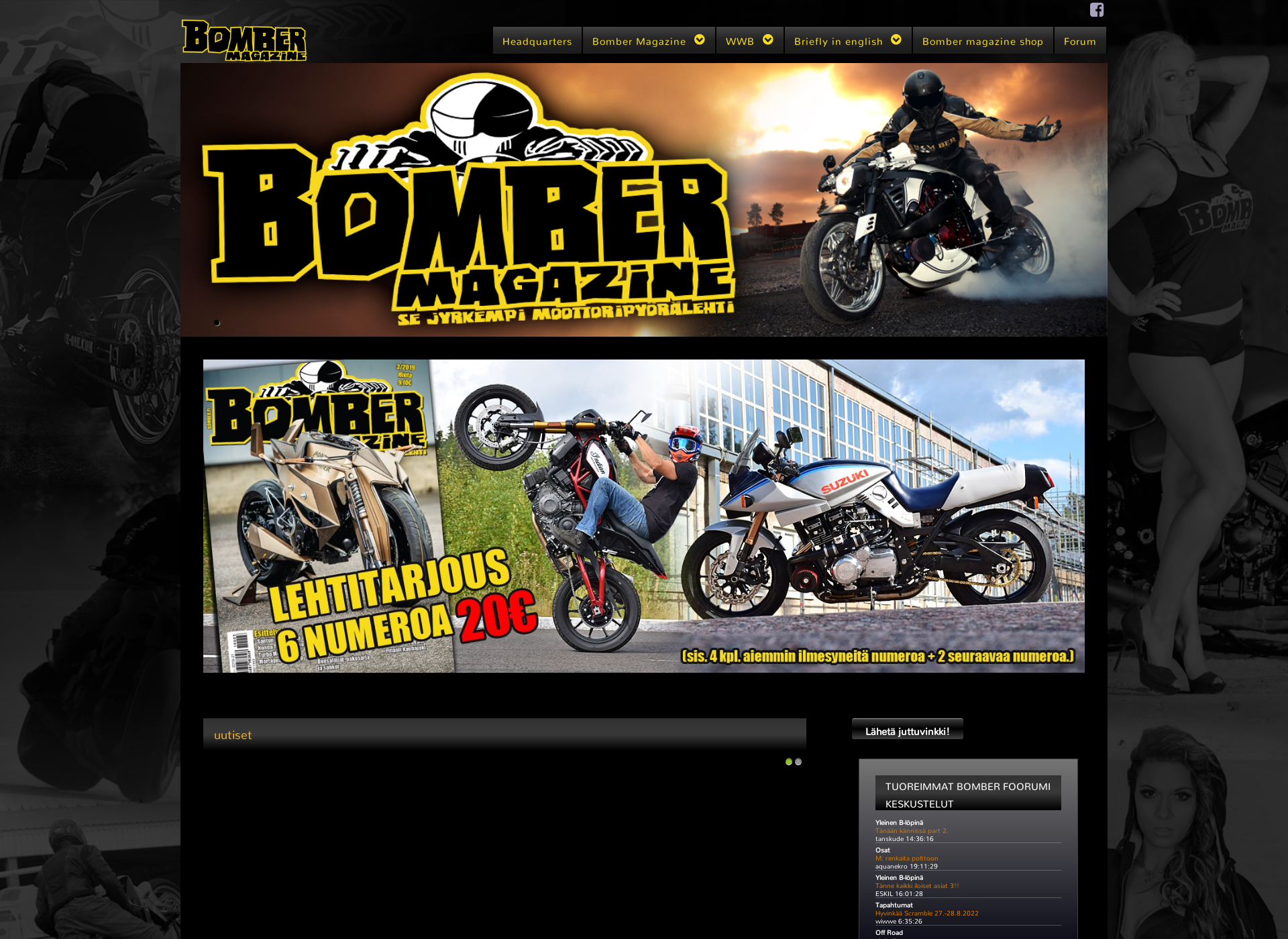 Screenshot for bomber.fi