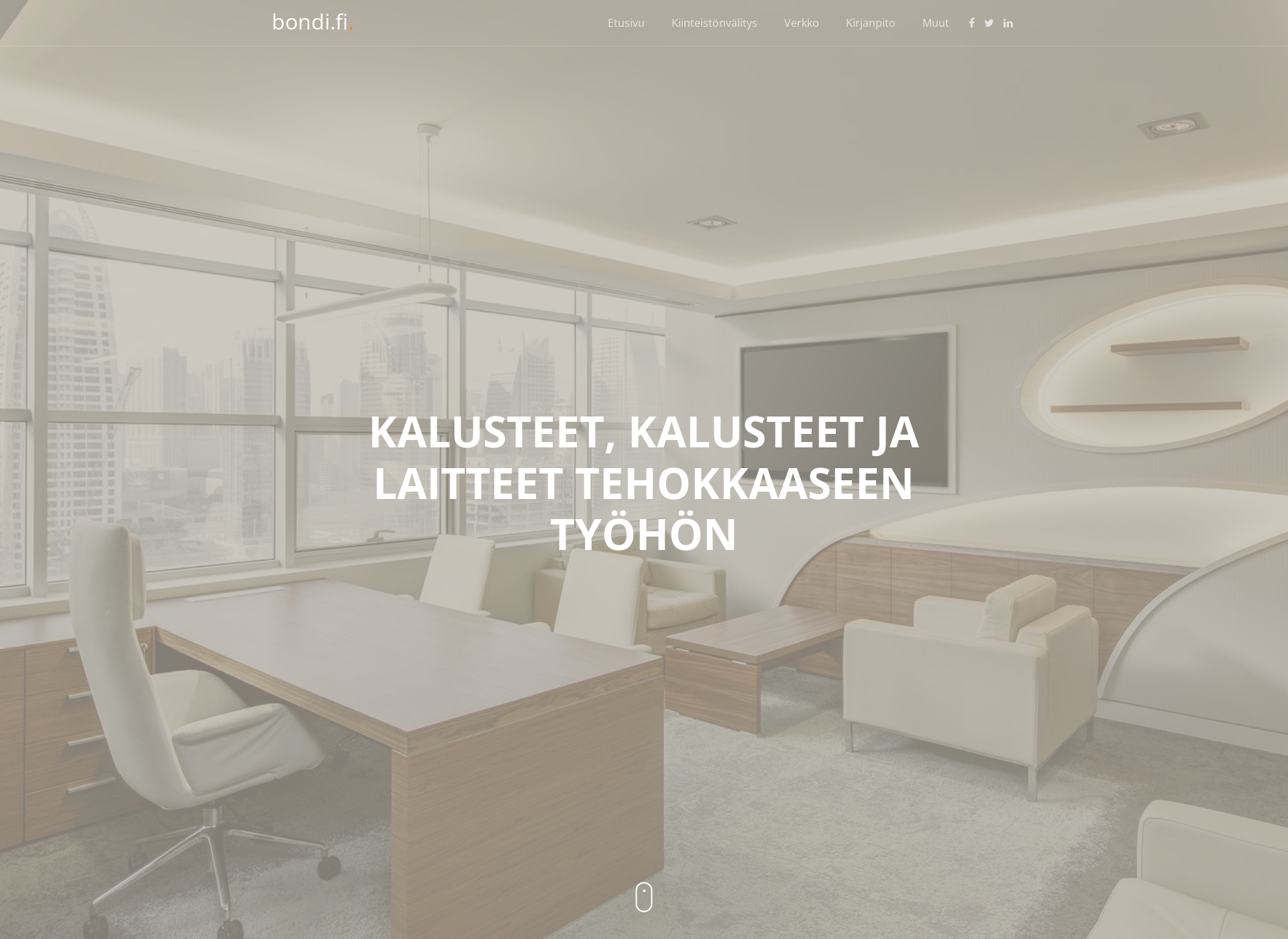 Screenshot for bondi.fi
