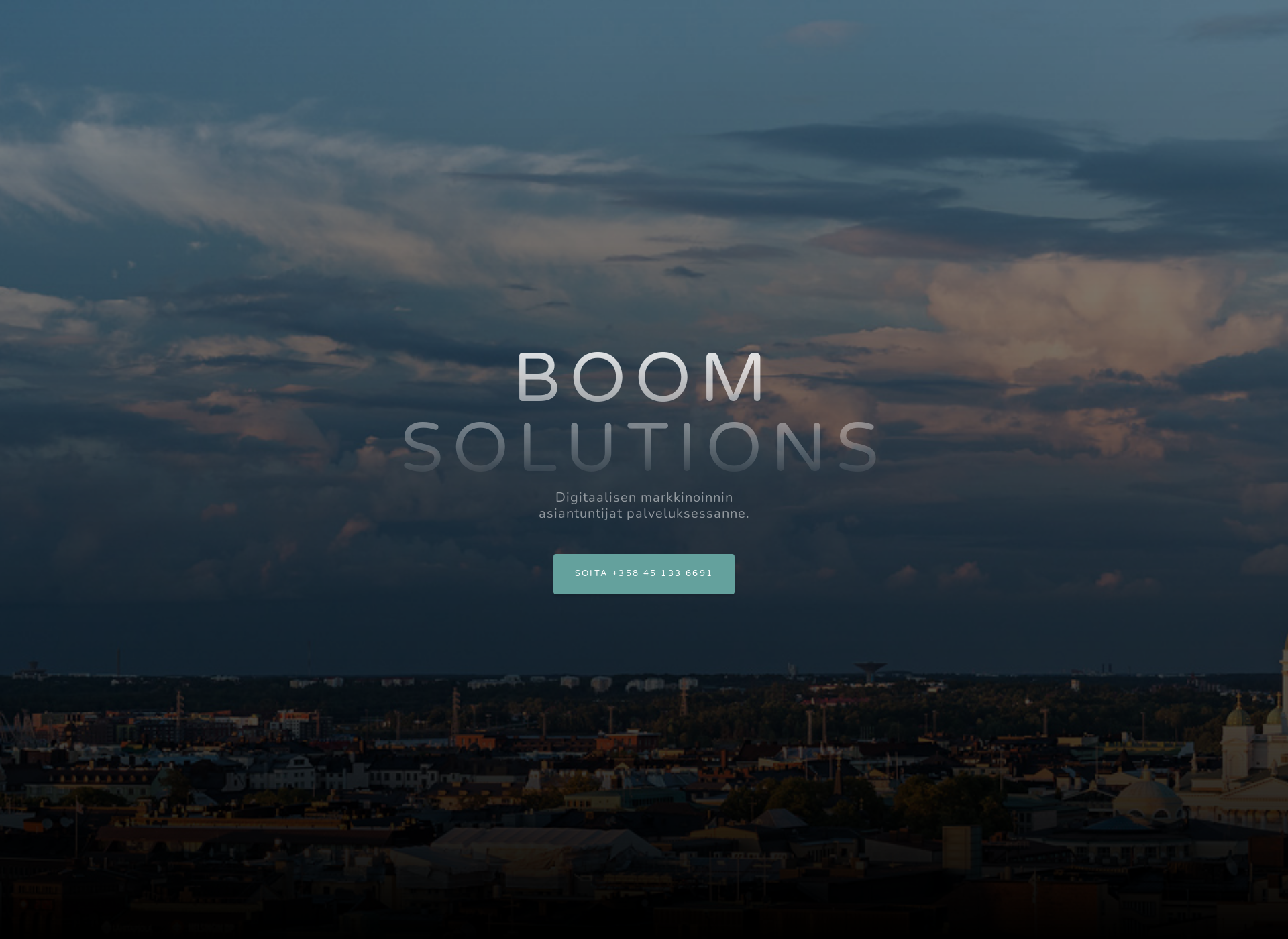 Skärmdump för boomsolutions.fi