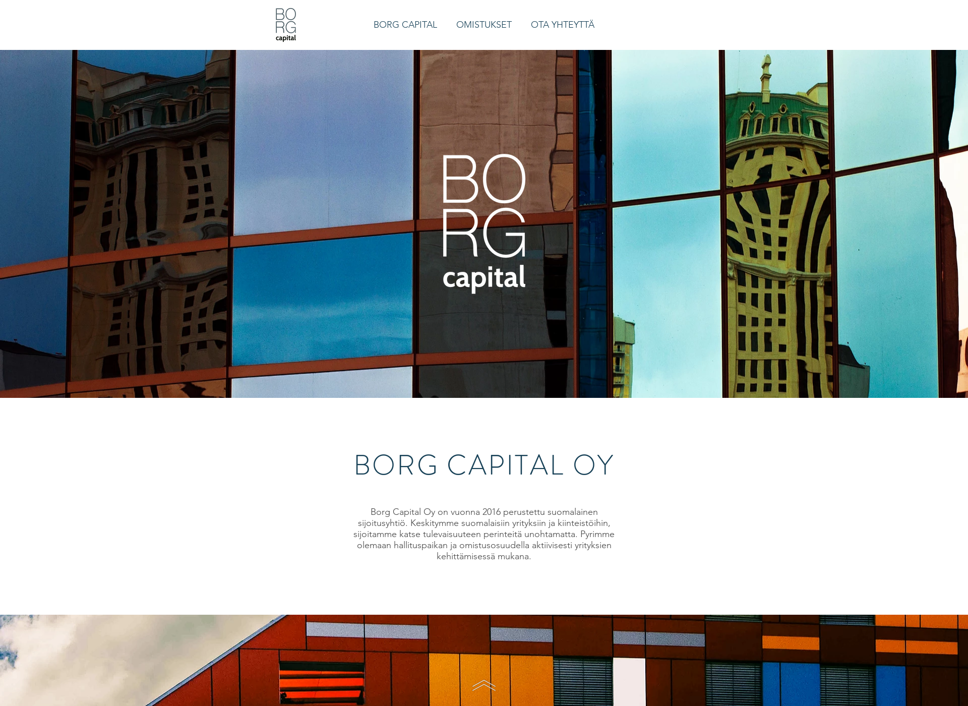 Screenshot for borgcapital.fi