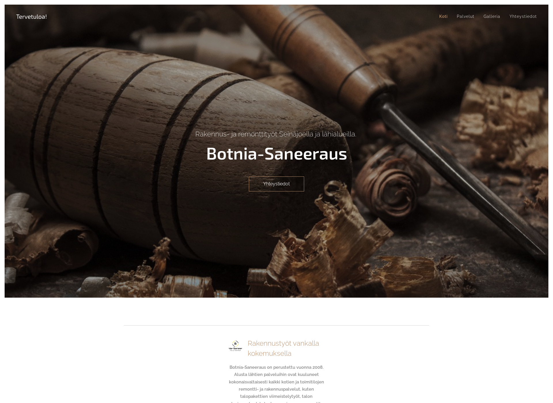Screenshot for botnia-saneeraus.fi