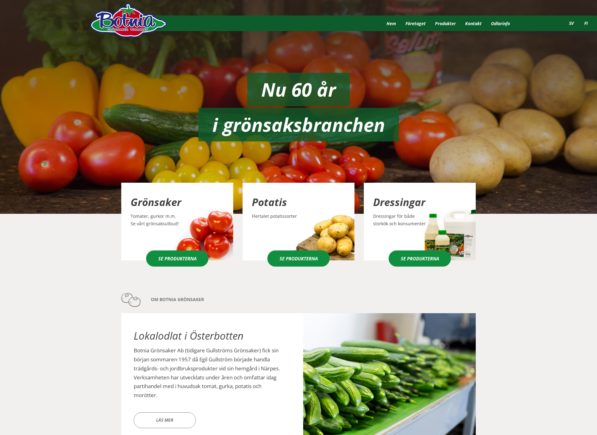Screenshot for botniavihannes.fi