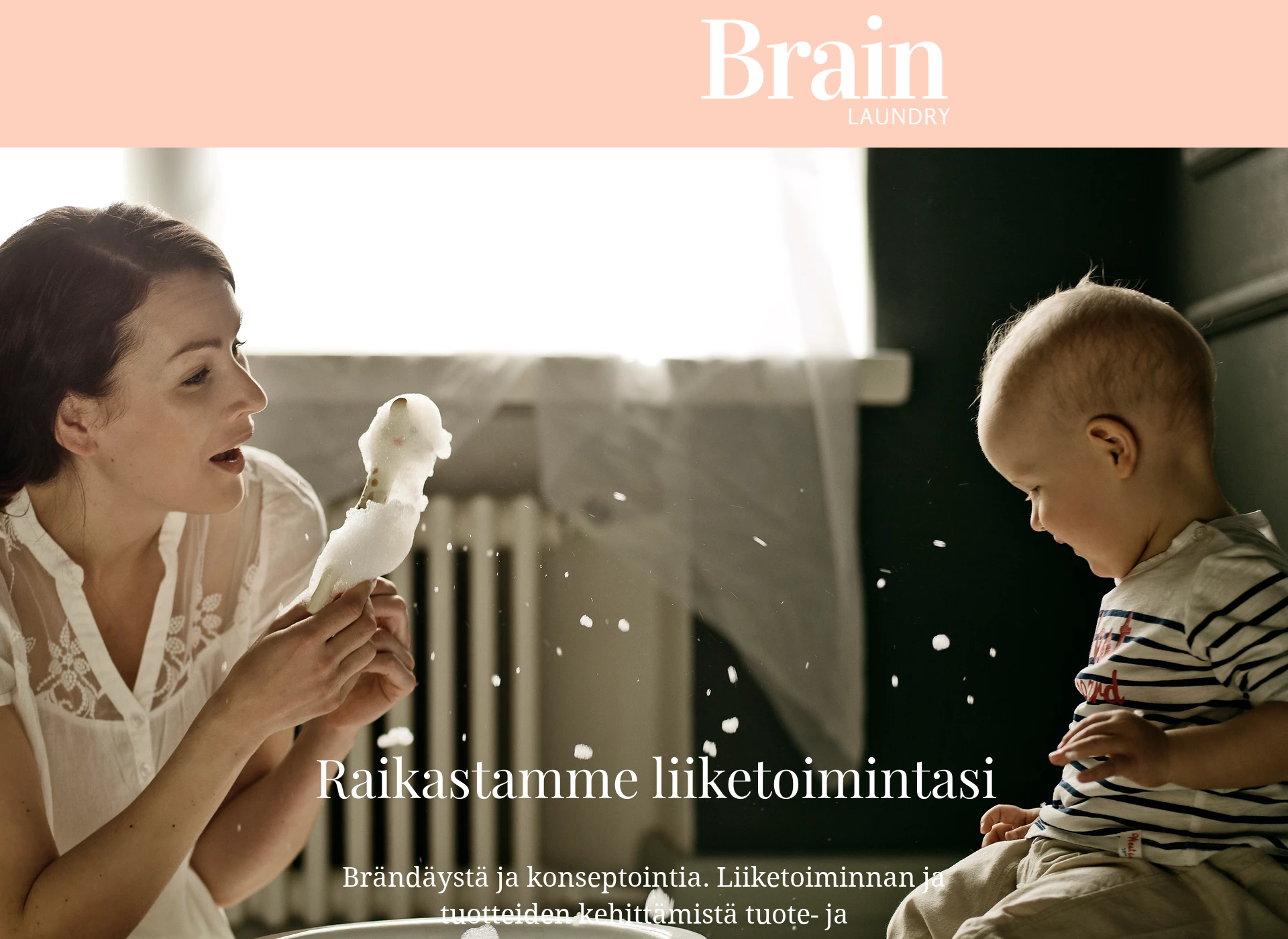 Skärmdump för brainlaundry.fi