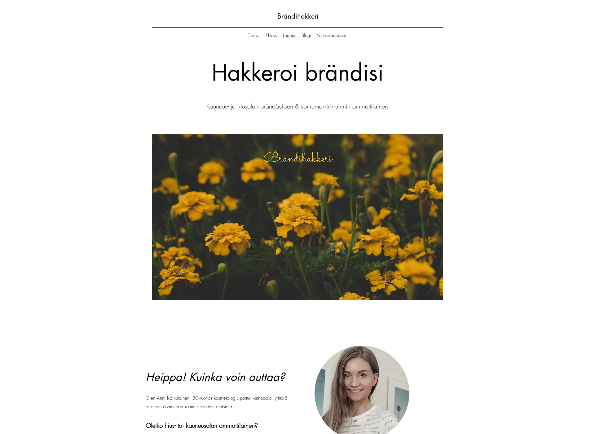 Screenshot for brandihakkeri.fi