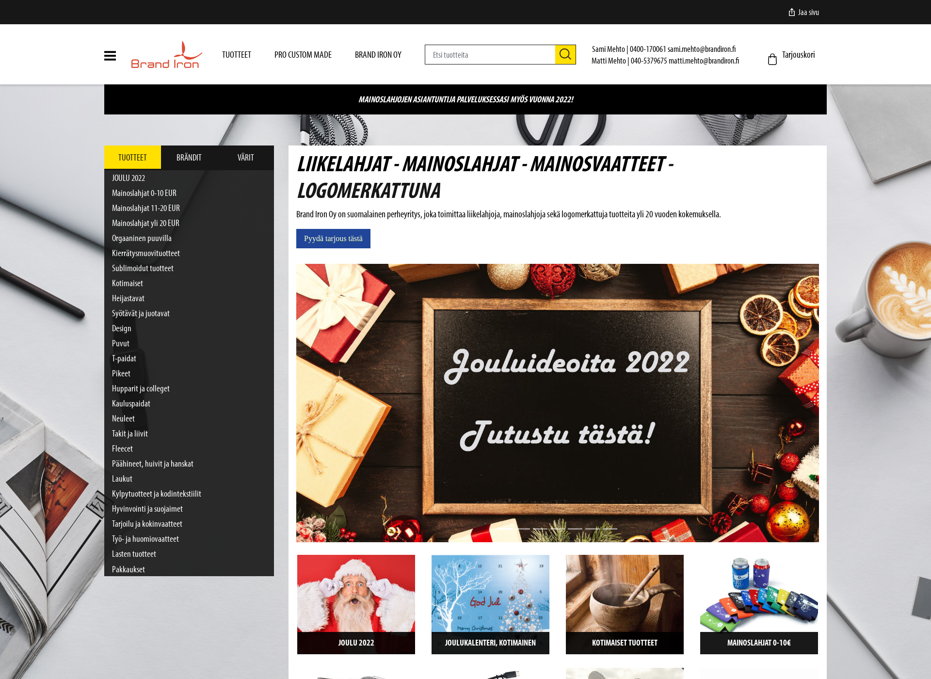 Screenshot for brandiron.fi
