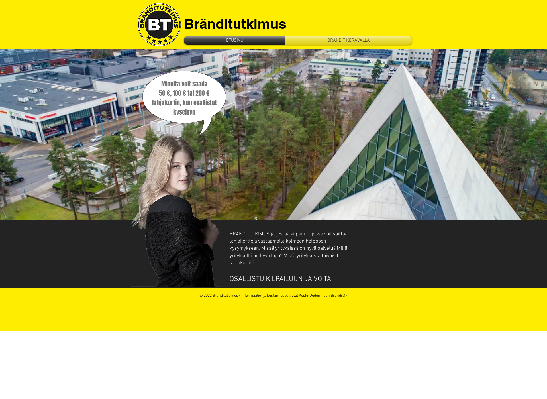 Screenshot for branditutkimus.fi