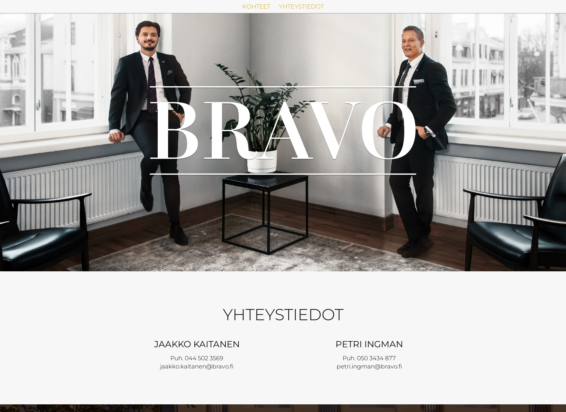 Screenshot for bravo.fi