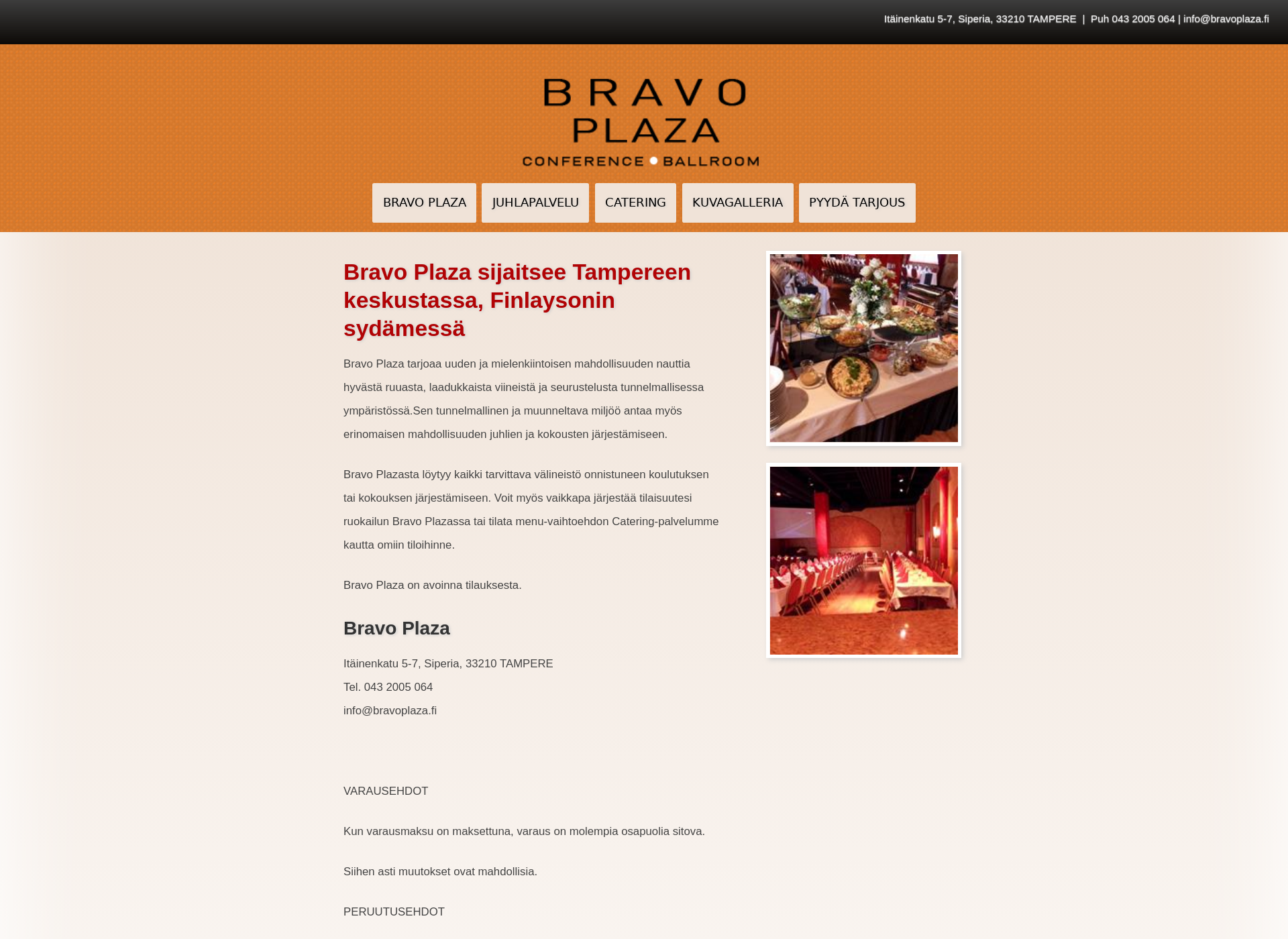 Screenshot for bravoplaza.fi