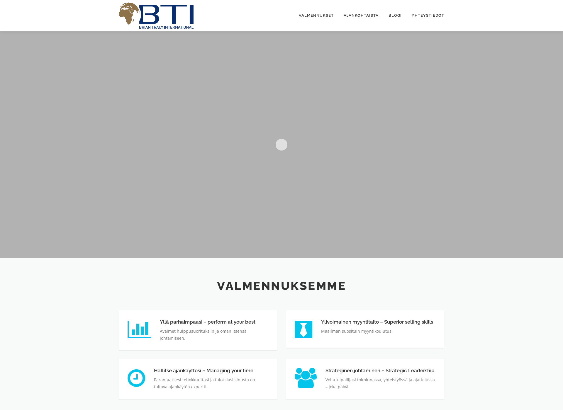 Screenshot for briantracy.fi