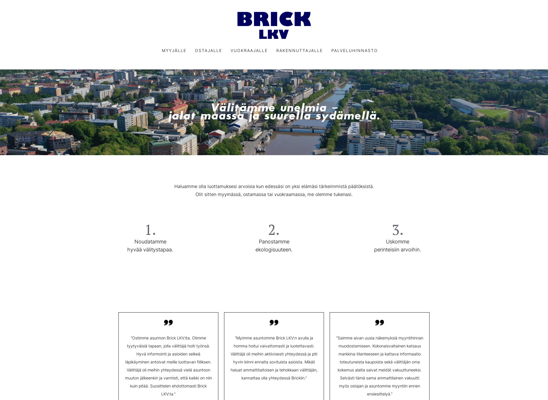 Screenshot for bricklkv.fi
