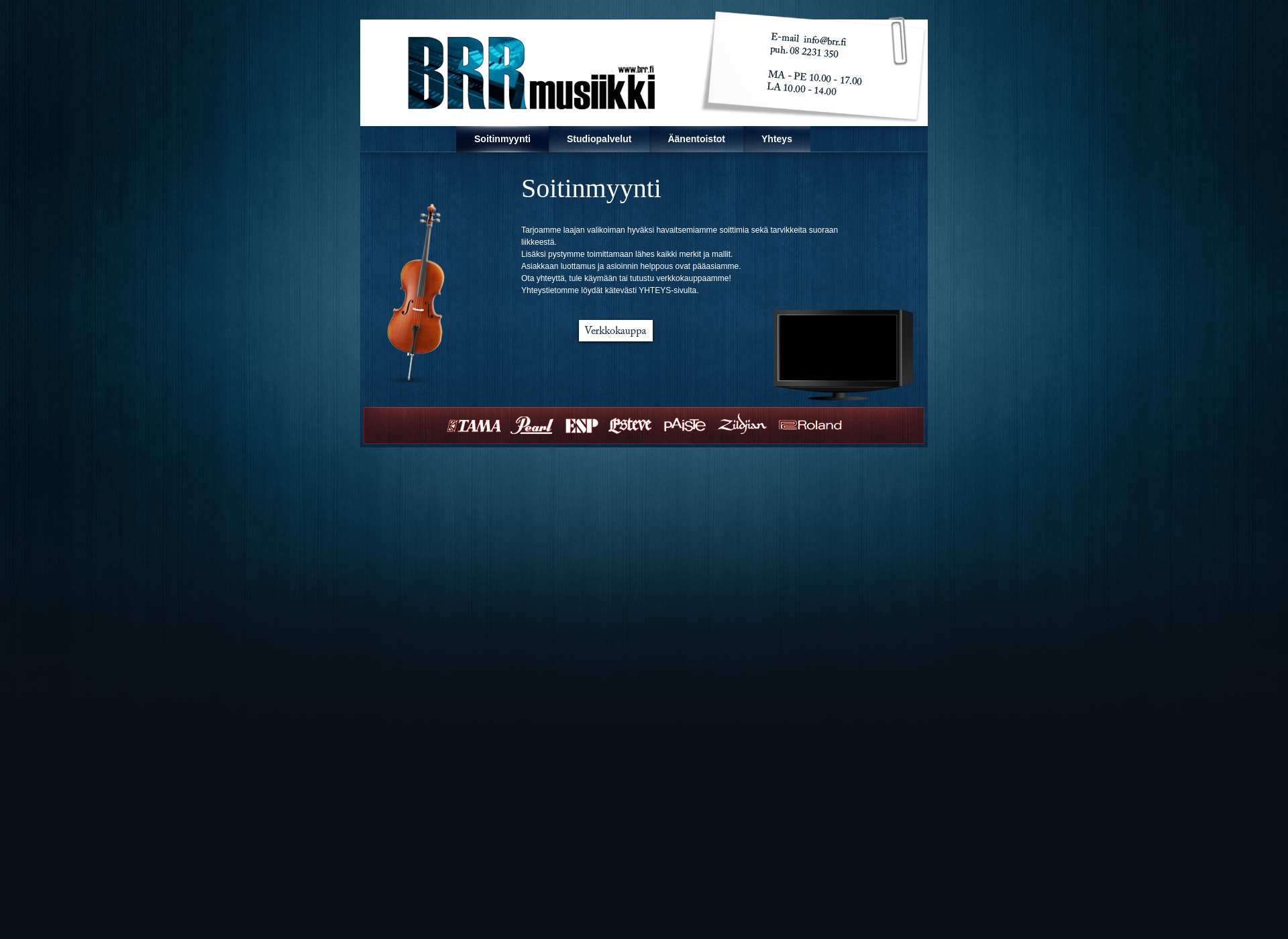 Screenshot for brr.fi