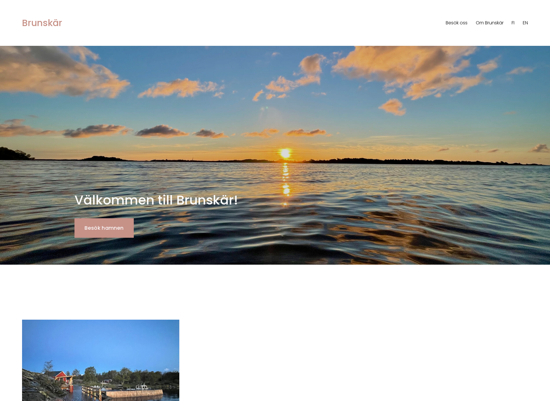 Screenshot for brunskär.fi