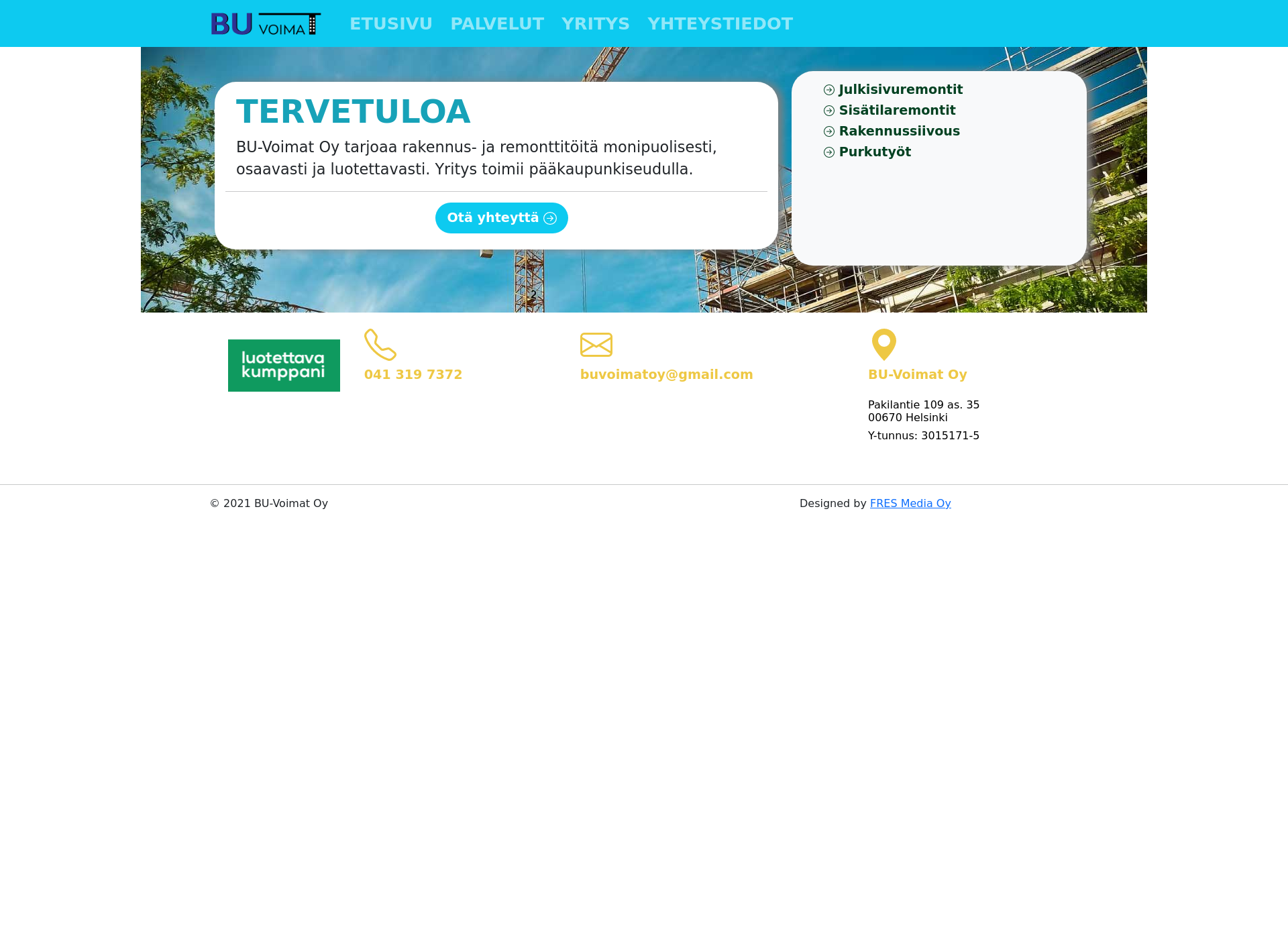 Screenshot for bu-voimat.fi