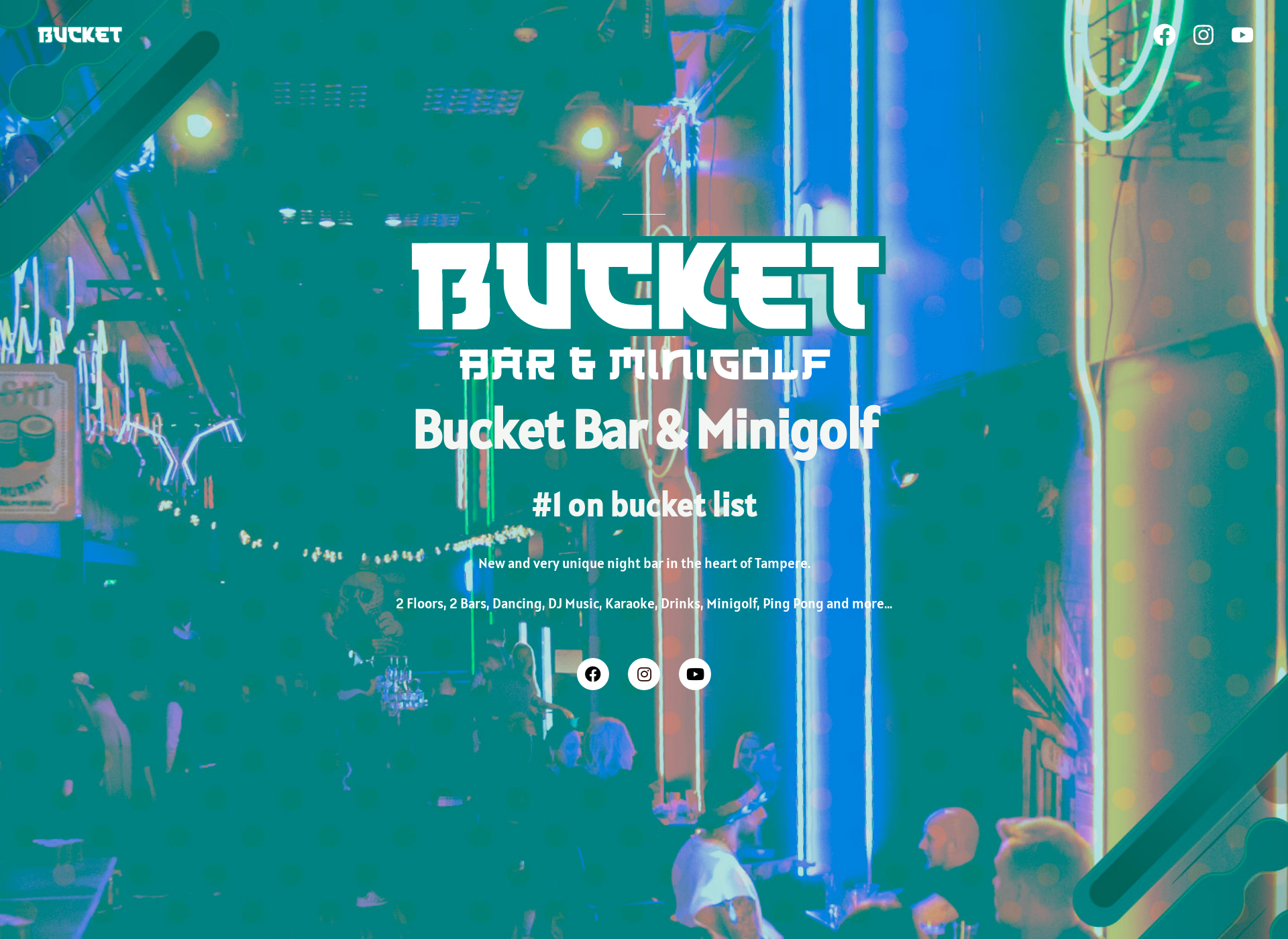 Screenshot for bucketbar.fi