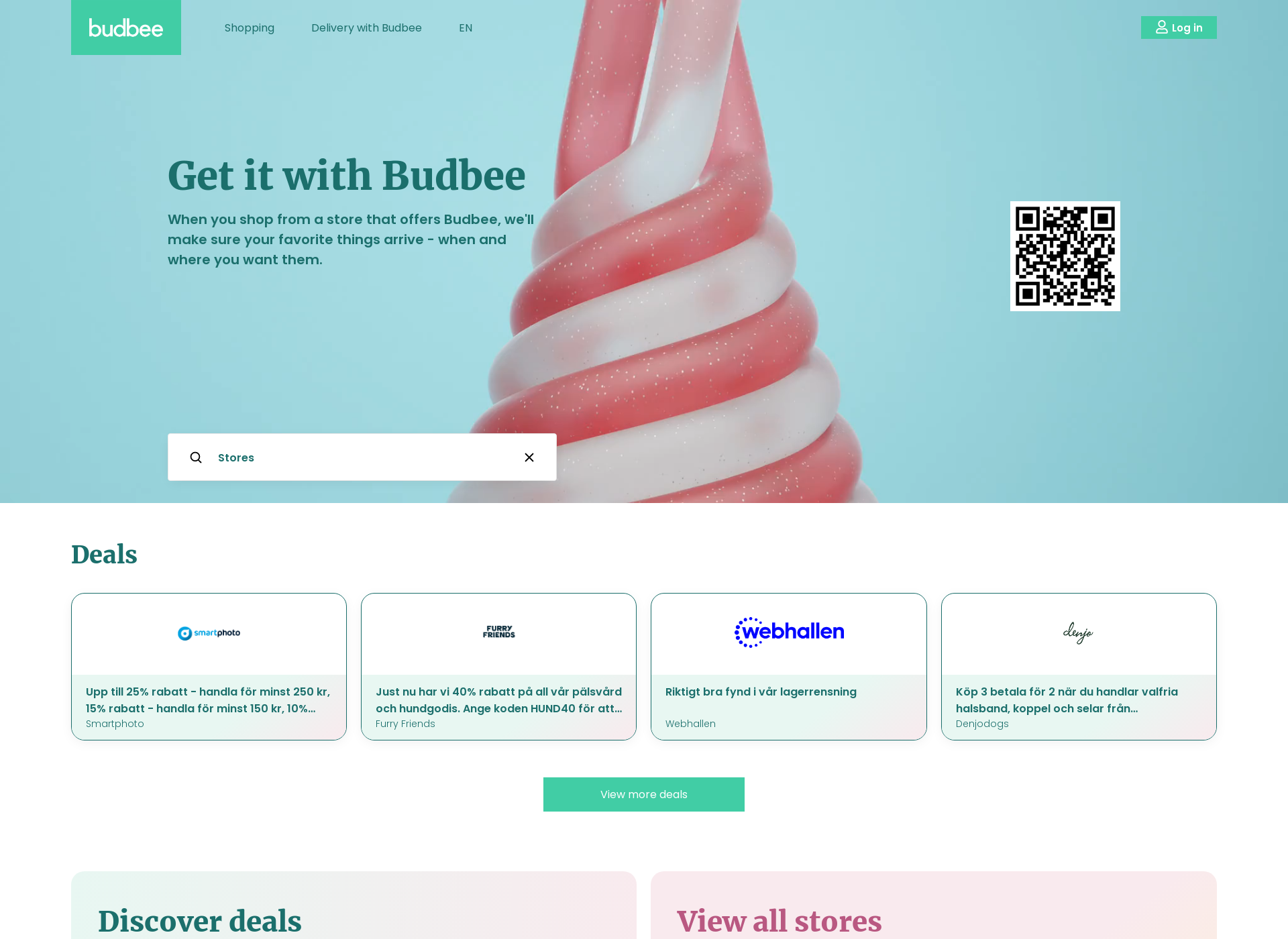 Screenshot for budbee.com