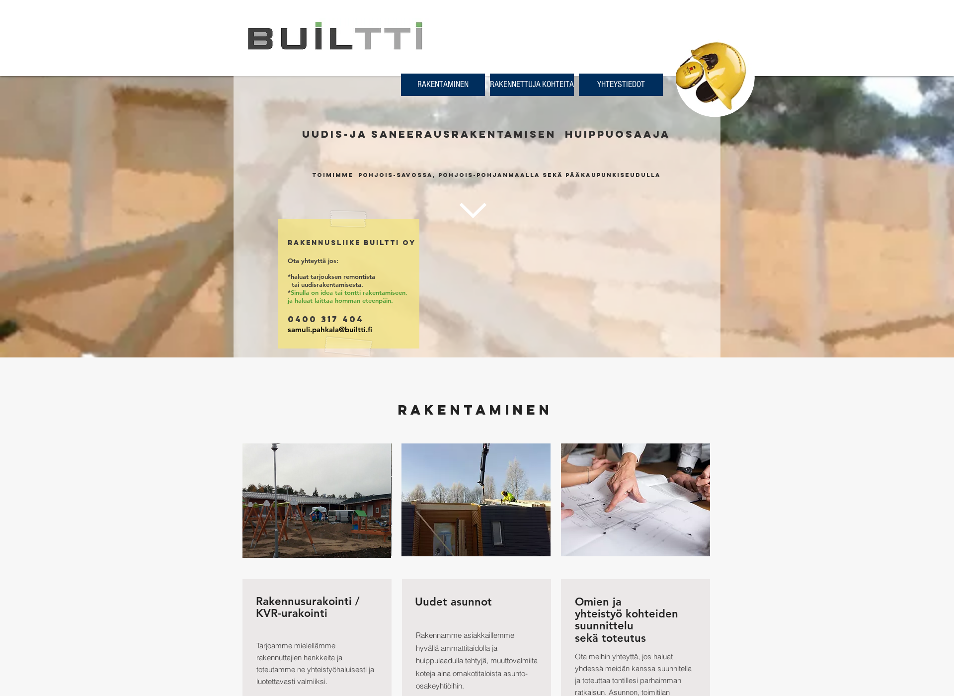 Skärmdump för builtti.fi