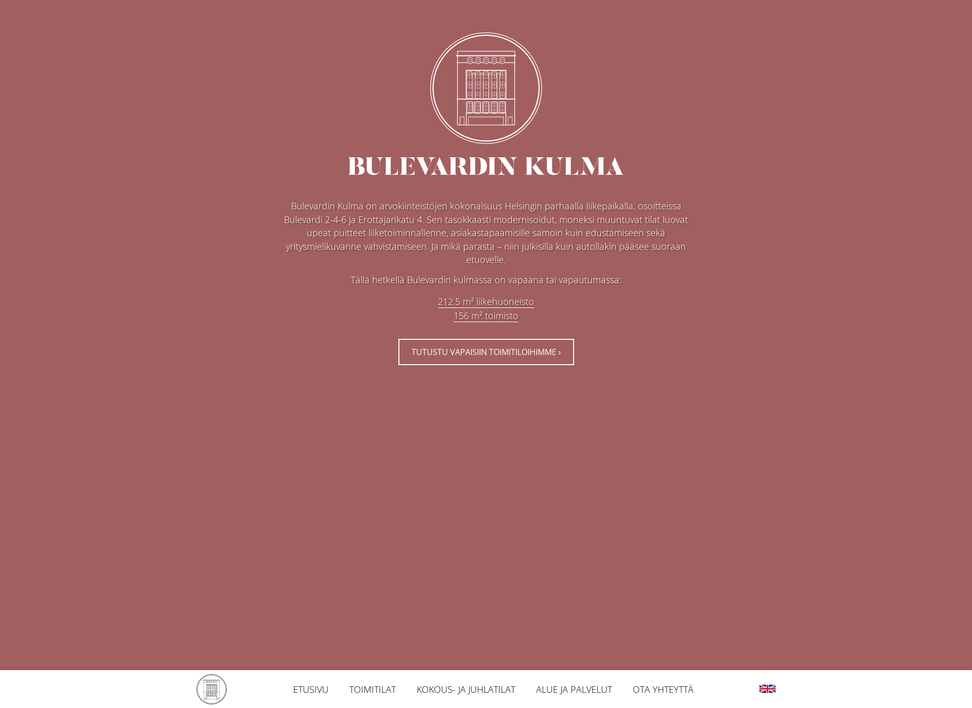 Screenshot for bulevardinkulma.fi