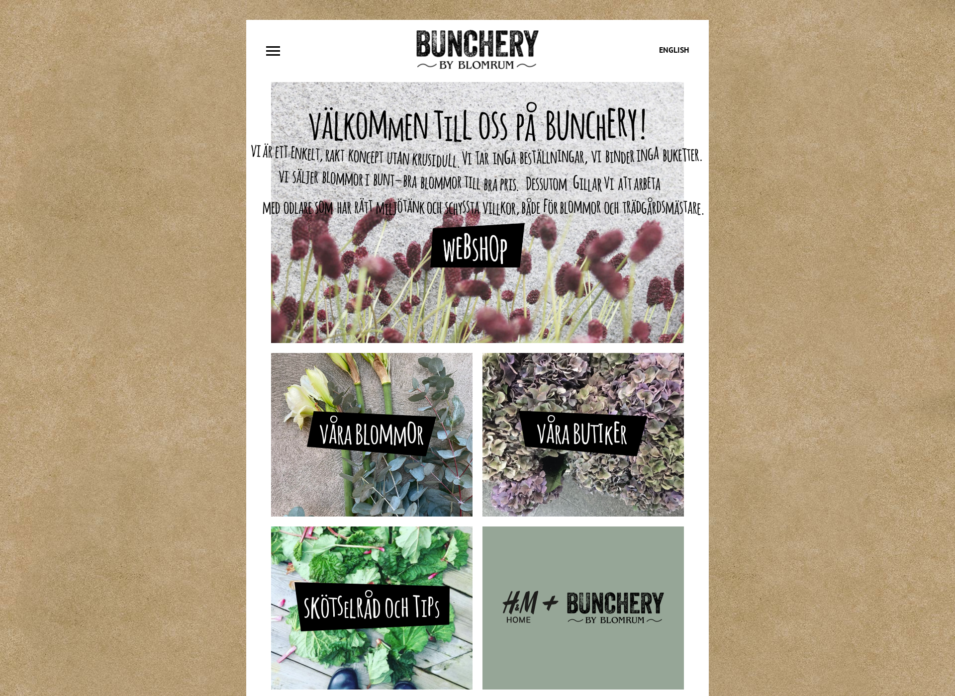Screenshot for bunchery.fi