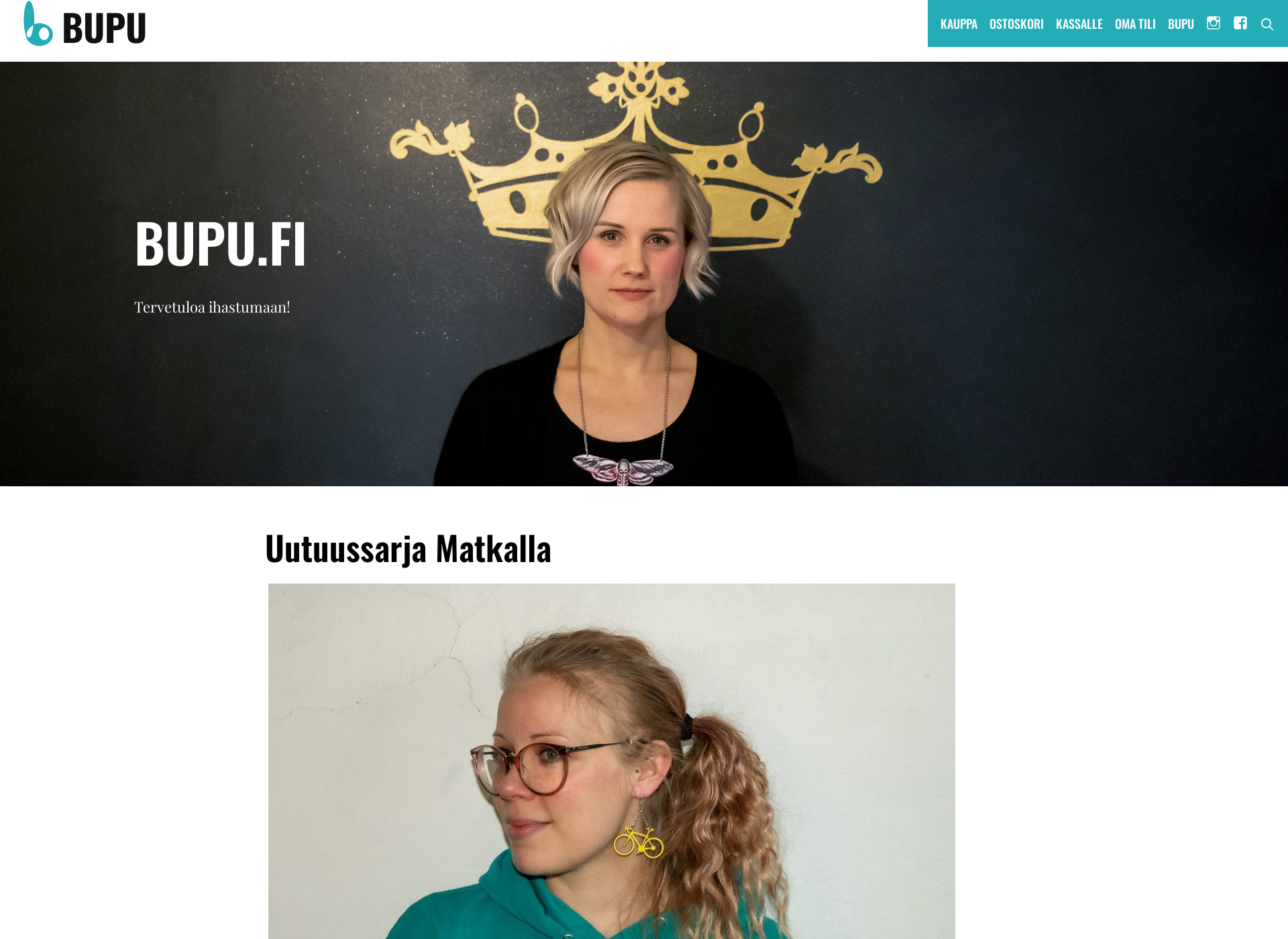 Screenshot for bupu.fi