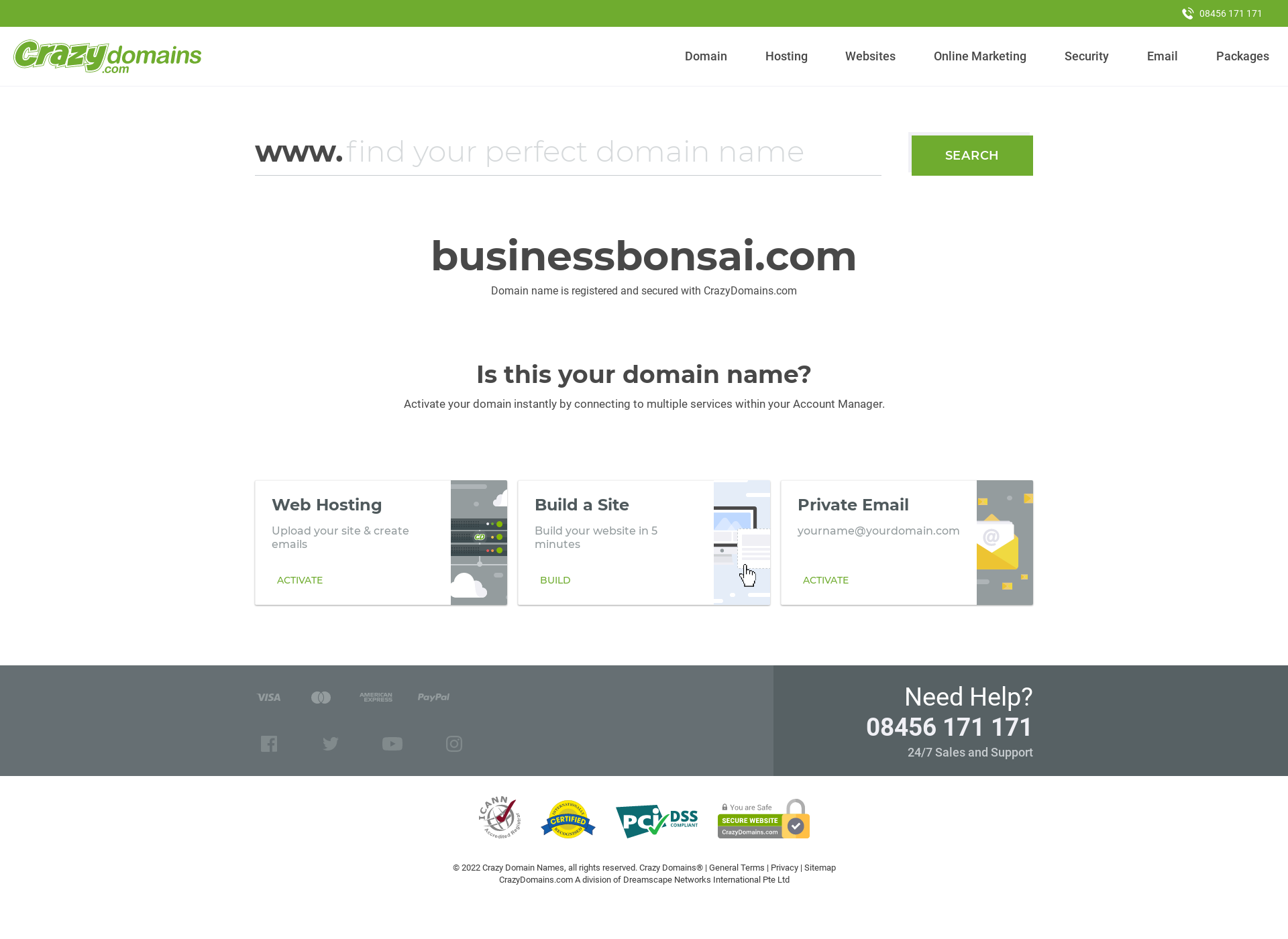Screenshot for businessbonsai.com
