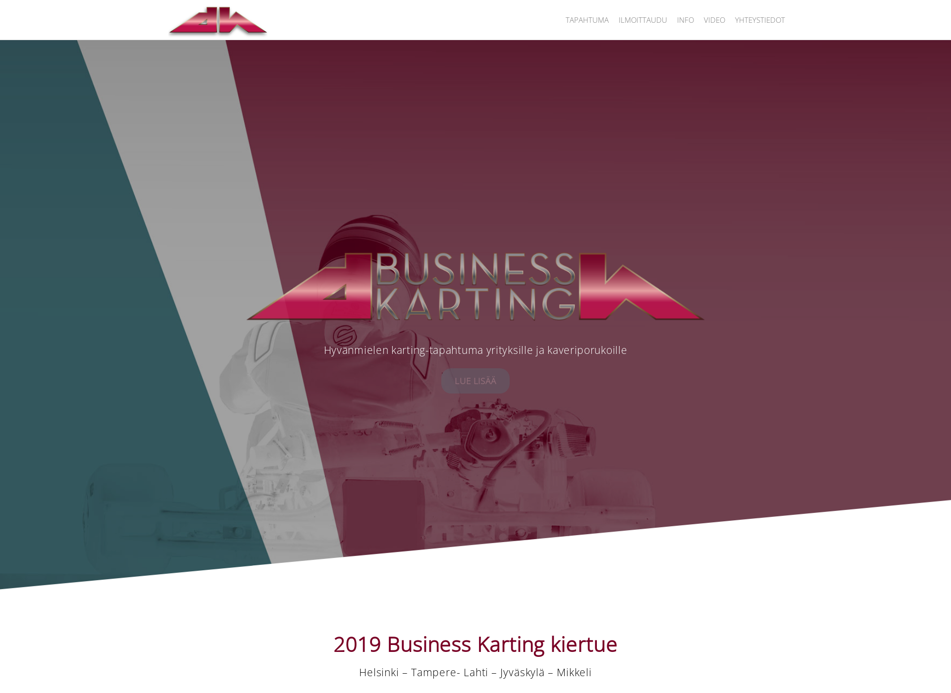 Screenshot for businesskarting.fi