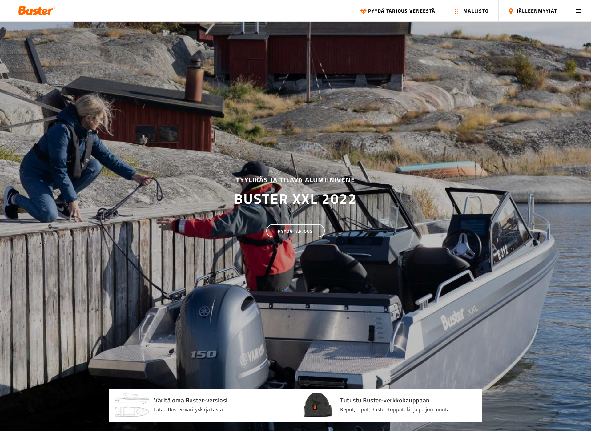 Screenshot for buster.fi